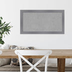 Amanti Art Grey Framed Magnetic Board 14x26 Small Vision Board - Image 5