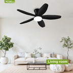 ceiling fans with lights - 42 inch low, view 9