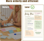 Tlenpo To Do List Notepad, 60 Sheets Daily Planner Notebook Organizer, Portable - Image 5