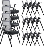 BLANEDUO, 16 Pack Conference Room Chairs, Folding Office Desk Chair by BLANEDUO
