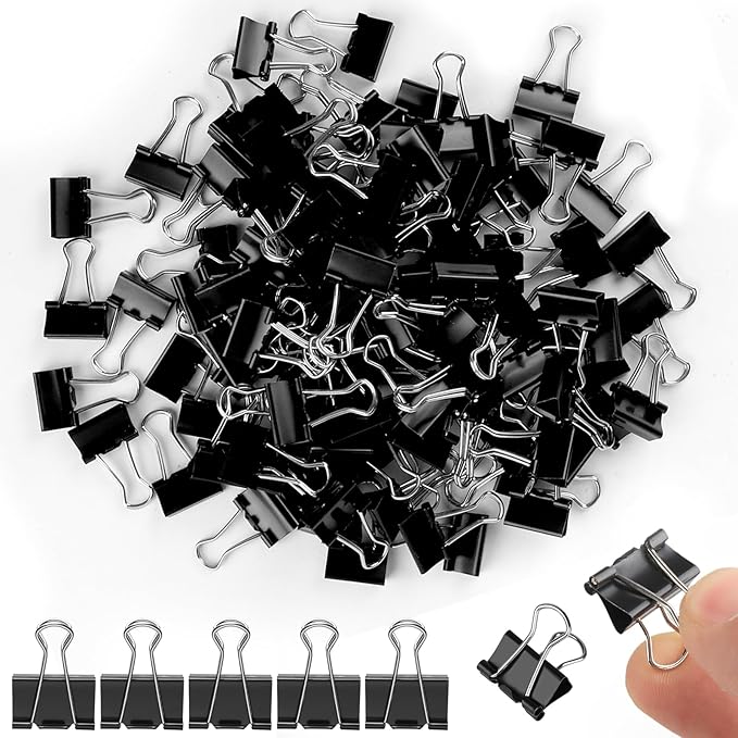 Ufmarine Mini Binder Clips, Small Paper Clips by Ufmarine