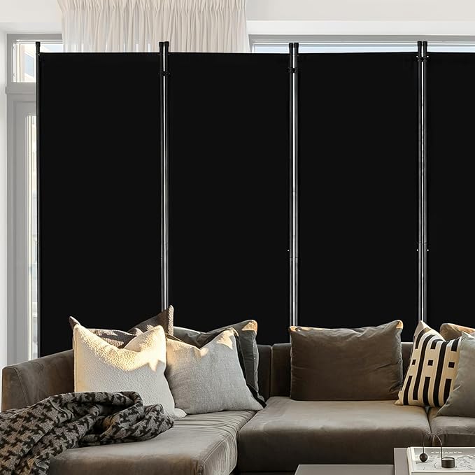VEVOR Room Divider, 6 Panel Room Divider, Folding Privacy Screen and Portable - Image 8