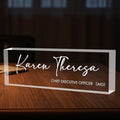 Custom Office Name Plate for Desk, Desk Name Plate Personalized, Personalized by Unknown