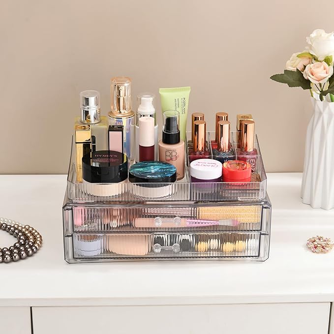 ZHIAI stackable storage drawers, acrylic storage rack, cosmetics and beauty - Image 7