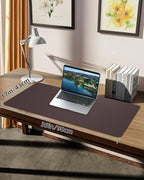 Non-Slip Desk mat, PULeather Desk Pad Protector, Office Desk Mat, Large Mouse - Image 7