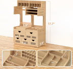 bucasso plastic model paint rack tool storage all-in-one shown in use