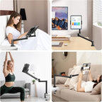 elitehood 28in Long Arm iPad Desk Mount, Heavy Duty Aluminum Tablet Arm Mount - Image 9