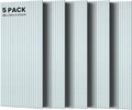 5 Pack Acoustic Panels, Premium Wall Sound Absorbing Panels, Decorative Sound by TO-TH