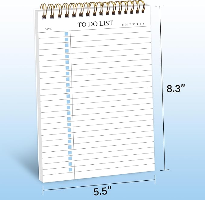 To Do List Notepad, Undated Daily Planner Notepad - Image 3
