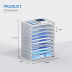 OUTWOLF 10 Tier Paper Organizer - Image 3