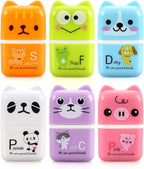 Tamaki 6 Pack Erasers for Kids, Cute Erasers by Tamaki