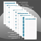 IN-LUXPRO Planner 2026 Daily Weekly and Monthly, 6.5"x3.75", 12 Months Spiral - Image 5
