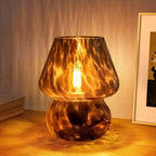 onewish mushroom lamp small vintage table lamp for, main product view