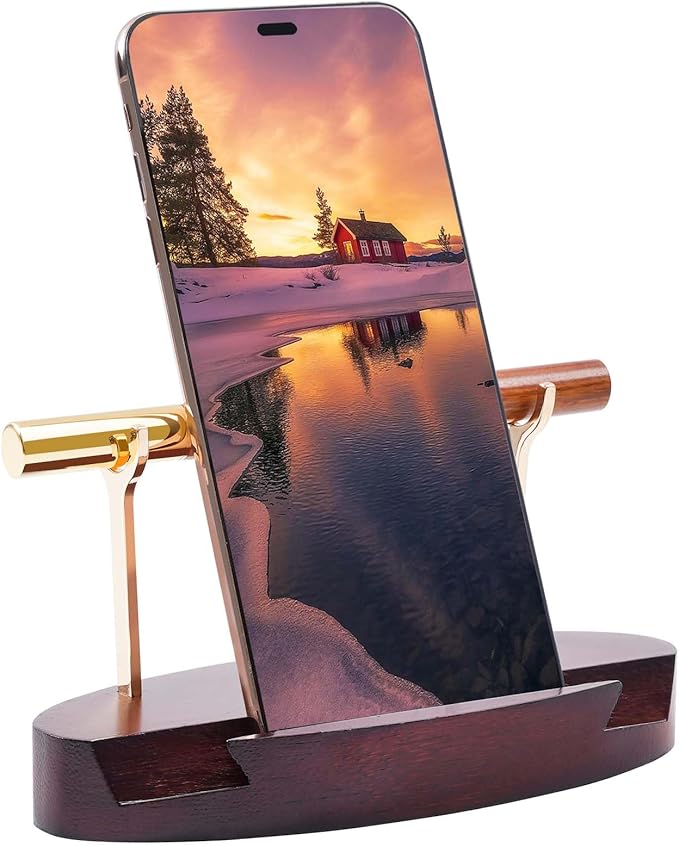 Htoxsdc Pen Holder Desk Organizers and Accessories Desk Decor ，Exquisite Wooden - Image 2
