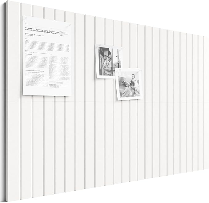 Bumusty Large Cork Board Alternative-36 x24 Felt Bulletin Board Tiles, by Bumusty