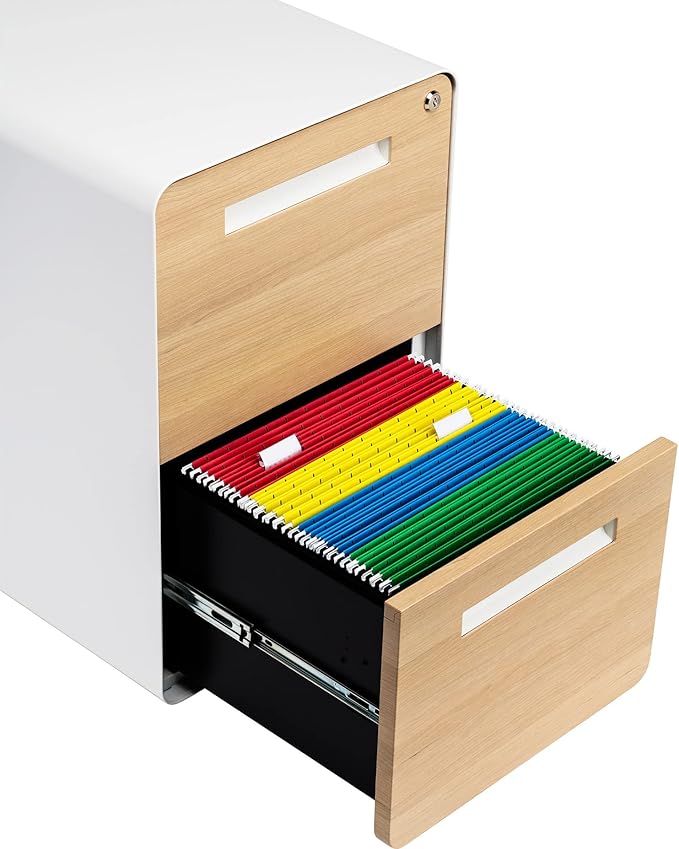 Laura Davidson Furniture Stockpile 2 Drawer Mobile File Cabinet - Image 6