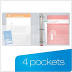 Cardinal 3 Ring Binder, 1.5 Inch Premier Easy Open Binder, ONE-Touch Locking - Image 6