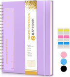 Graph Paper Notebook, Spiral Notebook Journal 8.5” x 11”, A4 Large Grid by UEBZFOCS