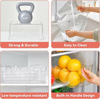 AntStep Clear Plastic Storage Bins - Image 3