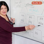 Shuttle Art Dry Erase Markers, 15 Pack 3 Colors Magnetic Whiteboard Markers - Image 6