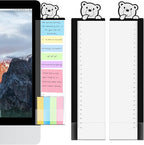 Office Desk Accessories 2pcs Multifunction Computer Monitor Memo Board by edooi