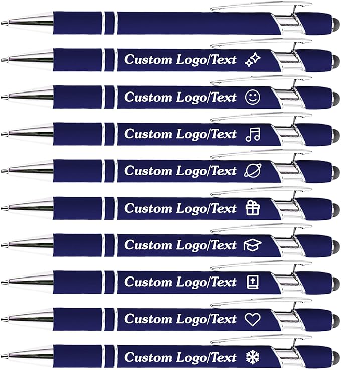 CRME Ballpoint Pen 2-in-1 Stylus Bulk Custom Pens Personalized Engraved Metal by Unknown