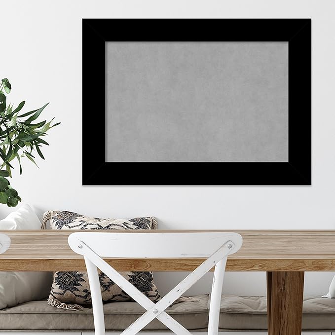 Amanti Art Black Framed Magnetic Board 21x29 Medium Vision Board - Image 5