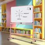 Large Dry-Erase Rolling Magnetic Whiteboard - Image 9