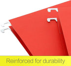 HERKKA Extra Capacity Hanging File Folders, 30 Pack Reinforced Letter Size - Image 3