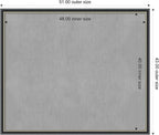 Amanti Art Black Framed Magnetic Board 43x51 Oversize Vision Board - Image 4