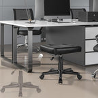 VECELO Under Desk Footrest, PU Ergonomic Foot Rest - Image 7