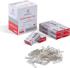 PAPERPAL Paperclips for Office School & Personal Use, Jumbo Nonskid Paper Clip by PAPERPALDirect