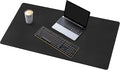 Mydours 36" x 16" Large PU Leather Desk Pad by Mydours