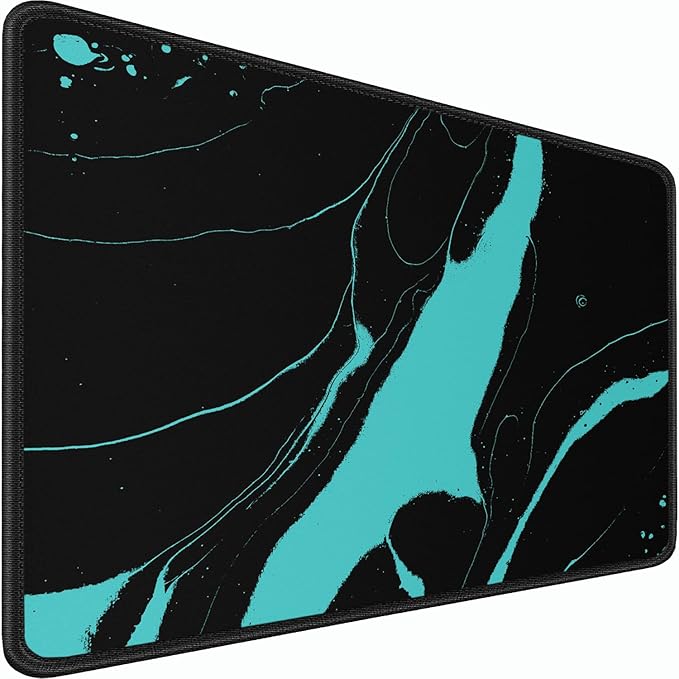 Gaming Mouse Pad, 31.5x15.7 inch Large Extended Computer Keyboard Mouse Mat by Naukay