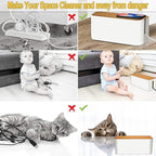 YUANYE Cable Management Box Cable Management Kit - Image 3