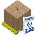 Samsill Economy 0.5 Inch 3 Ring Binder Bulk Pallet, Made in The USA, Round Ring by Samsill