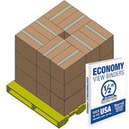 Samsill Economy 0.5 Inch 3 Ring Binder Bulk Pallet, Made in The USA, Round Ring by Samsill