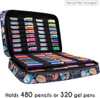 YOUSHARES Big Capacity Colored Pencil Case - Image 7