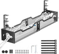 Under Desk Cable Management Tray Black, Litwaro Cable Management Under Desk No by Litwaro