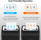 VidaTeco Paper Shredder for Home Office14-Sheet 60-Mins Micro Cut Shredder - Image 7