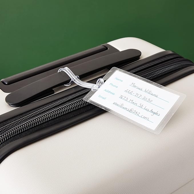 Juvale Self-Laminating Luggage Tags - Image 4