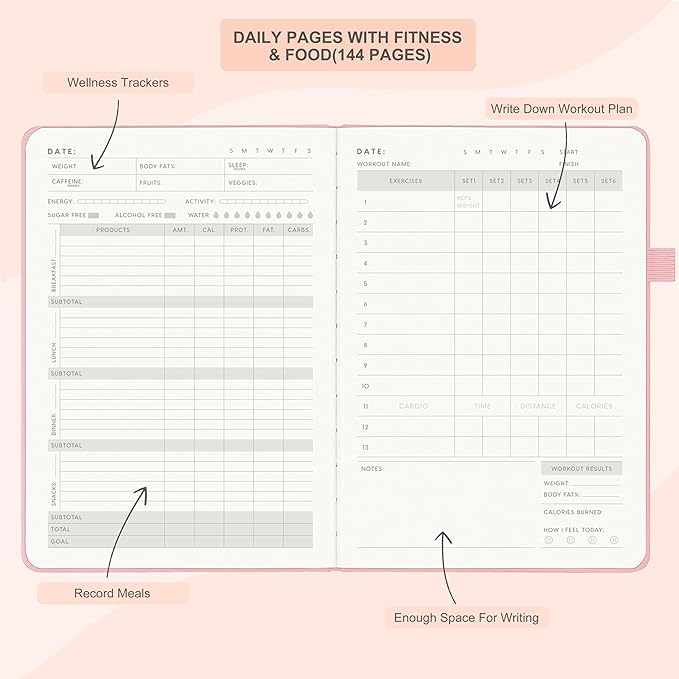 &And Per Se Fitness Workout Journal - Image 3