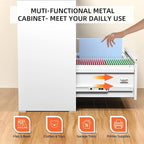 INTERGREAT Lateral File Cabinet 2 Drawer, Locking File Cabinet - Image 5
