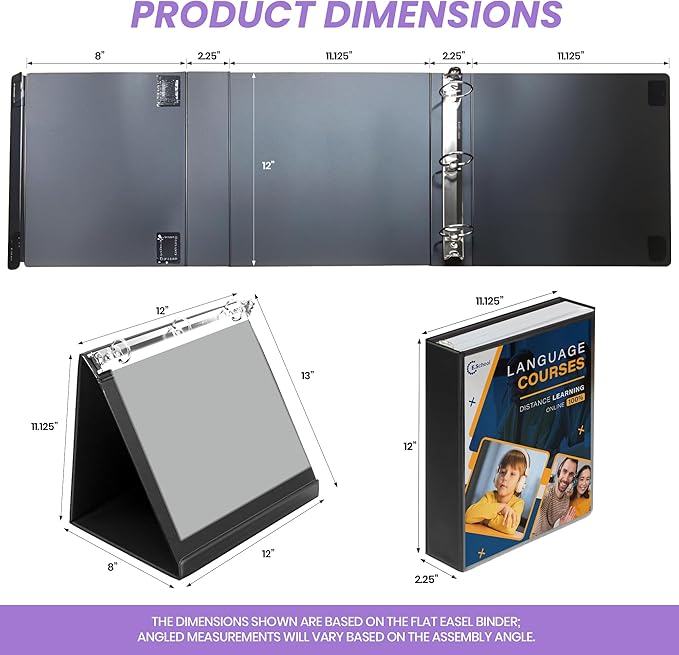 Performore Black Easel Binder - Image 3