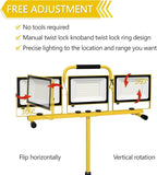 21000 Lumens Work Lights with Stand, 3 Head Portable LED Work Light, IP65 - Image 4