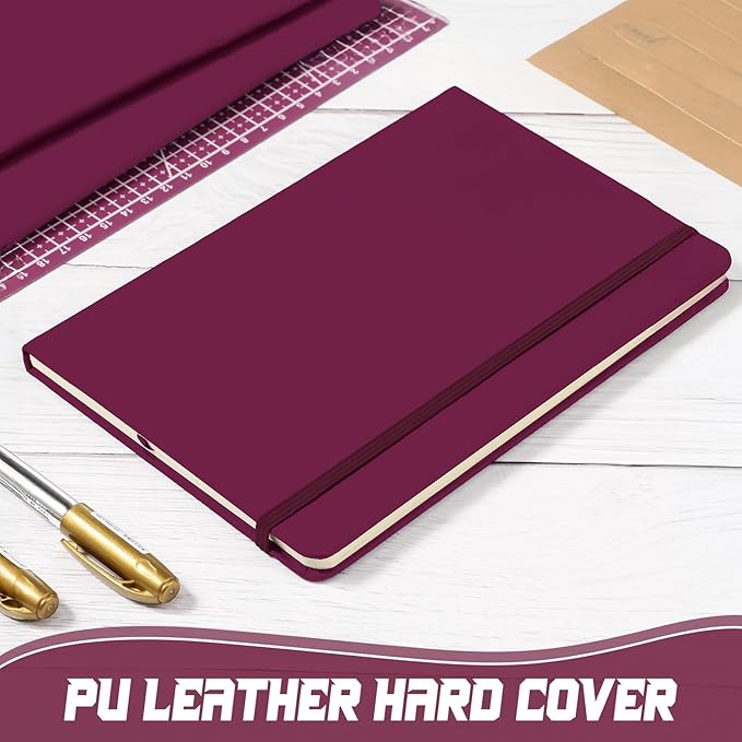 Honoson 20 Pack Lined Journal Notebooks A5 Hardcover Executive Notebook 5.5" x - Image 5