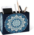 Famame Round Blue Mandala Pencil Holder by Famame