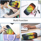 Softball Ball Pencil Case Big Capacity Storage Pencil Pouch Stationery Bags - Image 8
