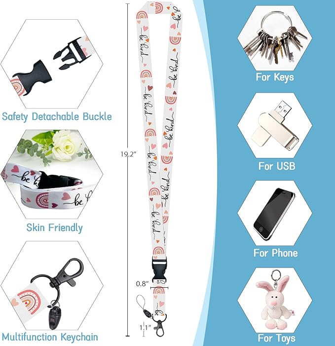ID Badge Holder with Breakaway Lanyard, Lanyards - Image 5