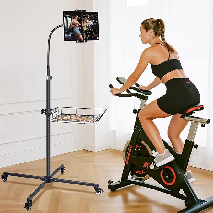Coslony Adjustable Floor Standing Tablet Stand - Image 4